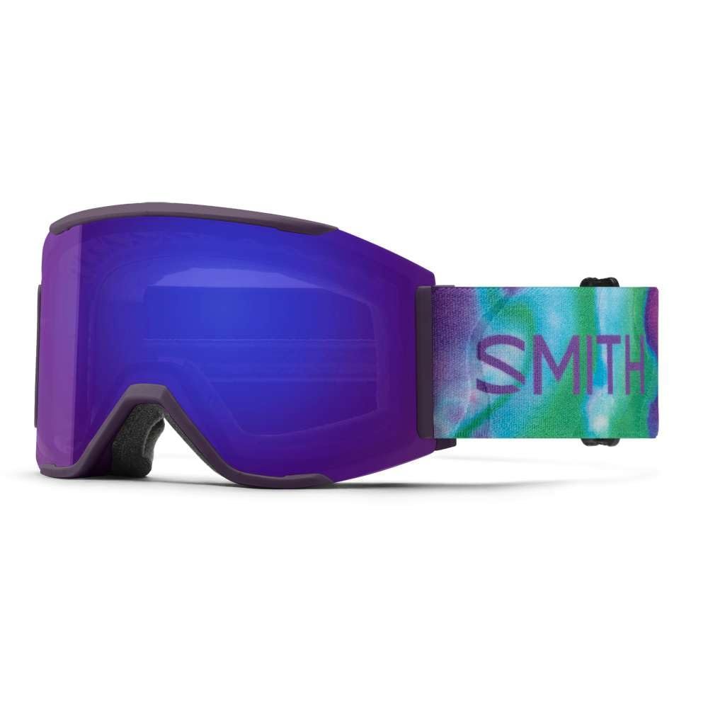 SMITH Squad Mag Goggle Cosmos Aurora w/CP Everyday Violet Mirror + CP Storm Blue Sensor Mirror 2025