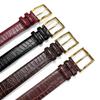 3513302 Men's Gold Buckle Genuine Leather Alligator Embossed Dress Belt 1-3/8"(35mm) Wide (DARK BROWNN, 44) view 3