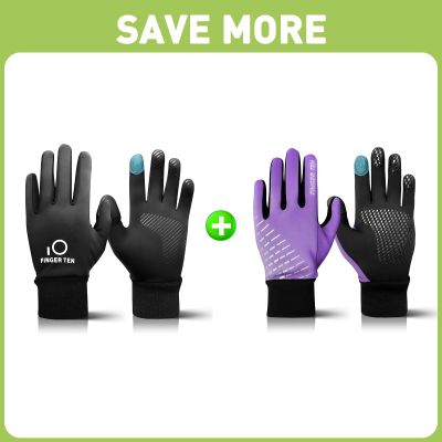 FINGER TEN Winter Gloves Touchscreen for Kids Boys Girls Running Thermal Gloves Winter Gloves Touchscreen for Kids Boys Girls Running Thermal Gloves