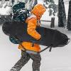 Waterproof Ski Bag Portable Snowboard Cover | Snowboard Travel Bags Reinforced,Snowboard Sleeve Ski Bag Cover Case Waterproof Men Women Portable Travel Bag,Padded Snowboard Bag For Winter Sports view 3