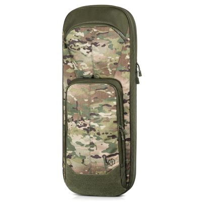 Savior Equipment Specialist Series 30" 34" 38" Covert Tactical Gun Bag Backpack Soft Case with Compartment, Low Profile Bug Out Truck Bag (MultiCam Original, 34")