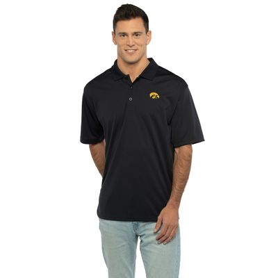 Vantage Apparel Men's Collegiate Premium Moisture Wicking Team Color Icon Polo, Iowa Hawkeyes, 4X-Large