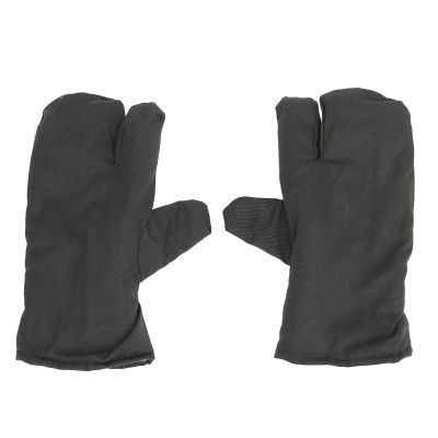 Eujgoov 1 Pair Thermal Gloves Cotton Material Cold Weather Windproof Warm Gloves for Outdoor