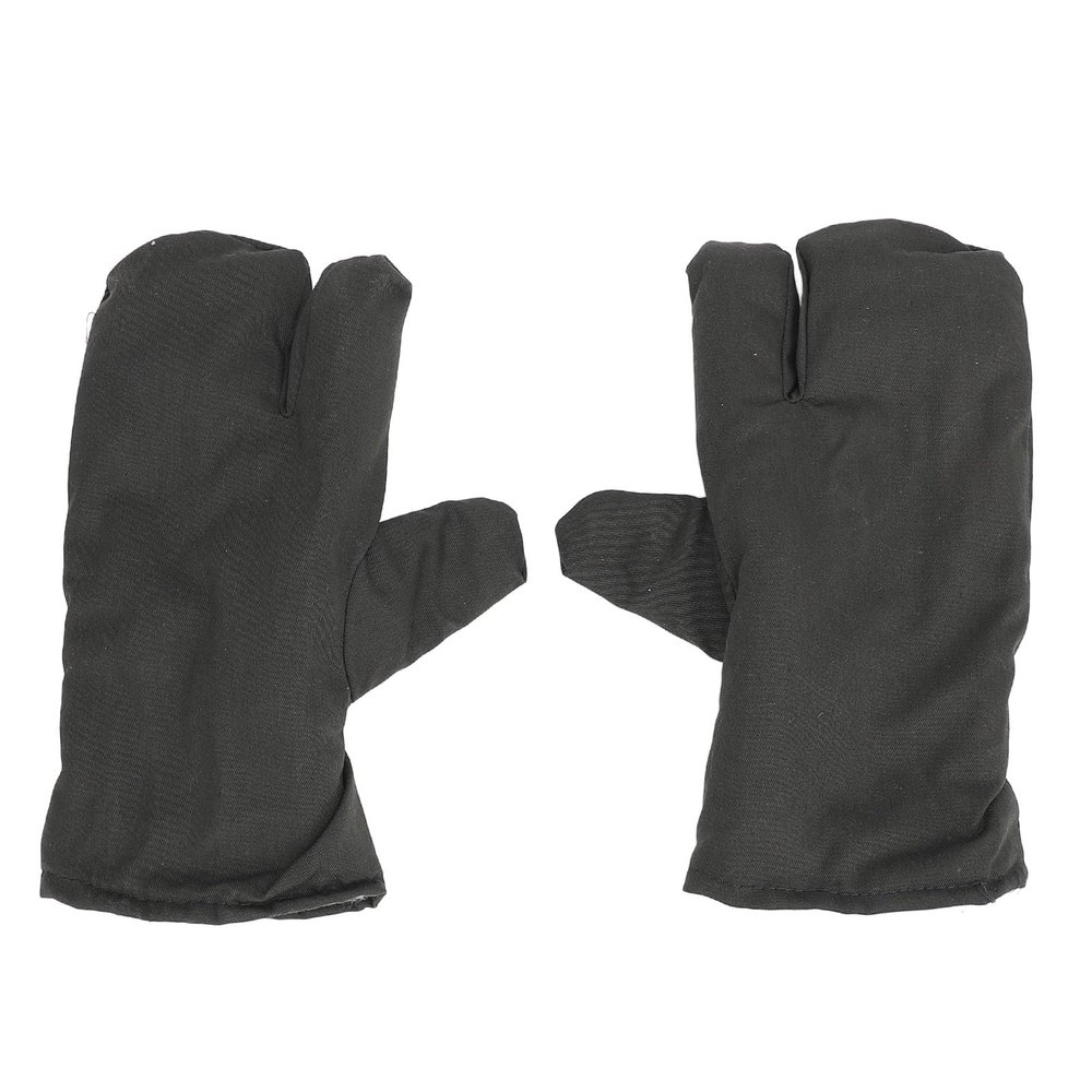 Eujgoov 1 Pair Thermal Gloves Cotton Material Cold Weather Windproof Warm Gloves for Outdoor