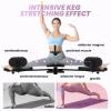 Hip Leg Stretcher Machine 400 LBS, Alloy Steel Leg Split Machine for Flexibility Kids Adults, Hip Stretching Equipment for Home Gym Split Machine Training Fitness Beauty Ballet Yoga (Black, 400 LBS) view 2