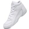 TUOTOM Girls White High Top Cheerleading Shoes Lightweight Youth Cheer Sneakers Hip Hop Training Dance Tennis Shoes White 2 Little Kid view 2