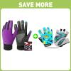 FINGER TEN Kids Winter Gloves Warm Waterproof with Free Neck Warmer Boys Girls with FIGNER Ten Kids Junior Cycling Gloves Outdoor Sport Road Mountain Bike view 1