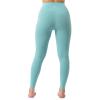 AUHOLO High Waisted Lounge Legging 24"-25" - Workout Leggings for Women Soft Yoga Pants (S, Tidewater Teal) view 3