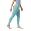 AUHOLO High Waisted Lounge Legging 24"-25" - Workout Leggings for Women Soft Yoga Pants (S, Tidewater Teal) view 4