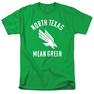 LOGOVISION University of North Texas Large Unisex Adult T Shirt, Kelly Green, X-Large