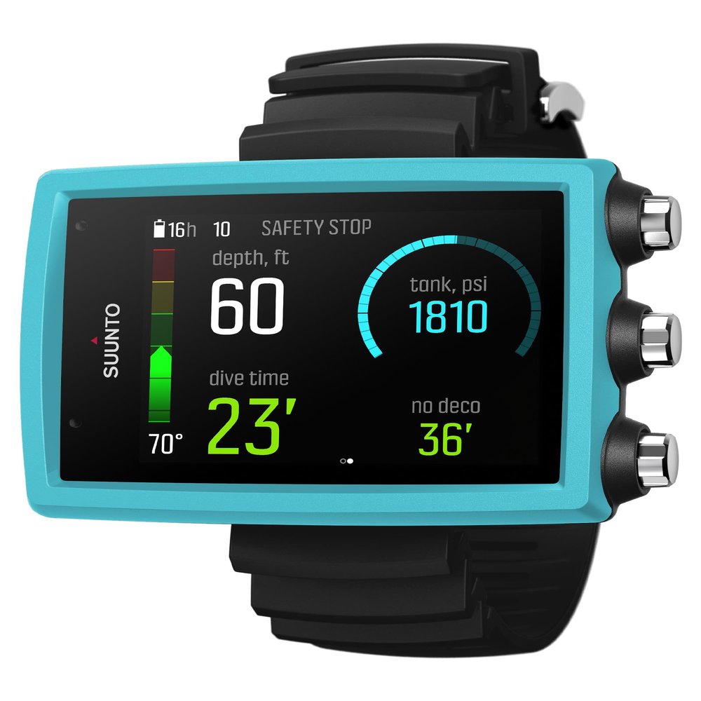 SUUNTO Eon Core Wrist Computer with USB, Aqua Blue