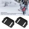 Adjustable Snow Blower Skid Shoes, Black Metal, for 24-inch Snow Blower, Compatible with Most Snow Throwers, Includes Mounting Hardware view 2