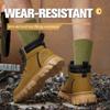 Legou Labor insurance shoes high-top protective shoes anti-smash breathable non-slip safety boots Black 9.5 view 4