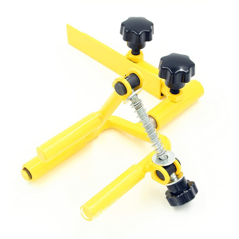 Adjustable Parallel Bow Vise, Metal Compound Bow Stabilizer Holder Adjust Stand, 360 Left to Right Rotation, Vise Design and Three Knobs, Adjustable Compound Bow Target Tool
