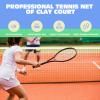Tennis Net Professional Tennis Court Net 42FT Replacement Nets Heavy Duty Sport Nets with 2 Fiberglass Dowels, Compatible with Outdoor Indoor Standard Courts (Tennis Net) view 4