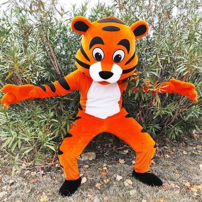 FurryWu Studio Tiger Animal Mascot Costume Party Carnival Costumes School Party Halloween Cosplay Fancy Dress