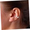Earrings,8pcs Pierced Earring Set Clip on Earrings Ear Ear Jewelry Valentine's Day Earrings Pearl Hoop Earrings Earring Studs for Women Cool Earrings Halloween Earrings Alloy Silver view 4