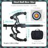 Runzkzy Ball Bearing Bow, Compound Bow Set That Shoots Steel Balls, Right Handed Hunting Bows for Adults, Composite Pulley Bow with Continuous Shooting (Package A) view 2