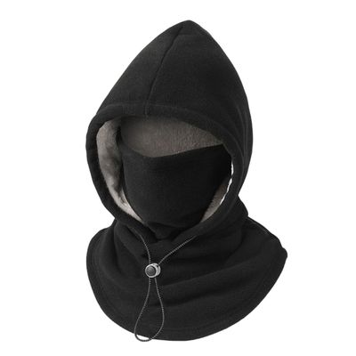 Men Winter Balaclava Face Mask, Warm Windproof Adult Cold Weather Hood Hat, Plush Fashion Helmet Cover-A
