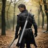 Black Adjustable Sheath Leather Sword Frog for Man & Woman Viking Sword Renaissance Warrior Medieval Costume Men for Dress Up Cosplay Party view 4