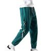 Baggy Sweatpants Mens Cotton Loose High Waisted Jogging Trackpants Side Drawstring Fashion Harjauku Athletic Pants view 1