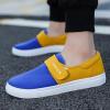 IWIHMIV Men Walking Shoes Mens Slip On Shoes Casual Mens Non Slip Work Shoes Slip On Walking Sneakers Tennis Shoes for Men (Z2-Yellow, 11) view 3