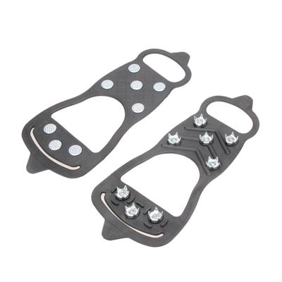 CONGARTENO Snow Traction Ice Grippers for Shoes Non-Slip Over Shoe Ice Cleats Crampon Cleat Cover Stretchy Slip Climbing Accessories
