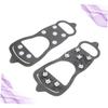 CONGARTENO Snow Traction Ice Grippers for Shoes Non-Slip Over Shoe Ice Cleats Crampon Cleat Cover Stretchy Slip Climbing Accessories view 3