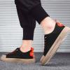 IWIHMIV Mens Walking Shoes Mens Casual Shoes Mens Slip On Shoes Mens Casual Dress Sneakers Comfortable Mens Walking Sneakers (Z1-Orange, 8.5) view 4