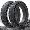 60/70-6.5 Solid Tire, 10x2.5 Tubeless Tyre Replacement for Segway Ninebot Max G30P G30LP Gotrax G5 G6 Hiboy Titan Pro MAX3 Electric Scooter, 10x2.50-6.5 10 Inch Honeycomb Front Rear Wheels view 4