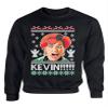 ALLNTRENDS Ugly Christmas Sweater Kevin Home Alone (XL, Black) view 1
