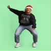 ALLNTRENDS Ugly Christmas Sweater Nakatomi Christmas Party 1988 Classic Yippee Ho Ho Ho (XL, Black) view 2