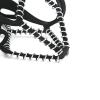 Shoe Spikes for Snow and Ice, Ice Spikes for Shoes Ice Traction Cleats Black Outdoor Snow Antiskid Spikes Grips Shoe Spikes for Increase Grip While Climbing on Snow Mountain view 4