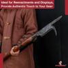Armory Replicas 13th Century Medieval Guisarme Polearm Mount, High Carbon Steel, Functional, Foot Soldier Weapon view 4