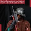 Armory Replicas Medieval 14th Century Voulge Functional High Carbon Steel Polearm Replica for Reenactments & Display view 4