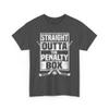 Ice Hockey Player Gift Straight Outta The Penalty Box Tshirt for Boys Unisex Hockey Shirts for Men Women Gifts for Hockey Fan Dark Heather view 1