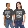 Ice Hockey Player Gift Straight Outta The Penalty Box Tshirt for Boys Unisex Hockey Shirts for Men Women Gifts for Hockey Fan Dark Heather view 3