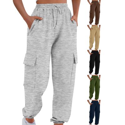 Cargo Joggers for Women Baggy High Waisted Sweatpants with Pockets Trendy Comfy Loose Sweat Pants Jogging Pants Teen Girls Y2k Golf Hiking Pants Cargo Sweats Lounge Pants Comfy Lounge Pants Women