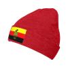 Gothic Sunrise Flag Beanies Hats Men Women Knit Beanie Hat Winter Warm Skull Cap Acrylic Beanie Red view 1