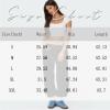 Women's Joggers Baggy Fleece Sweatpants Cinch Bottom Sweatpants with Pockets Plus Size Sweat Pants Winter Warm Cotton Joggers Y2K Jogger Pants Fleece Sweatpants Women Womens Snow Pants B-Grey view 3
