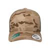 Yupoong Classic 2-Pack Premium Mesh 6 Panel Retro Trucker Cap | Mid Profile Snapback | OSFA | Bulk Pack Available (Multicam Arid Brown) view 3