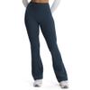 Aoxjox Flare Leggings for Women Metamorph Mid-Rise Hidden Scrunch Butt Lifting Wide Leg Yoga Pants 32" (Blueberry, X-Large) view 1