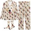 D-Story Personalized Pajamas with Face for Men Women Custom Big Face Pjs Christmas Pj Gift for Family Dad Mom Son Daughter XS-5XL Pjs view 1