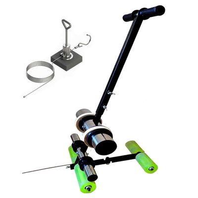 DMZHAOBC Hand-Push Tape Marking Machine for Basketball Courts, Parking Lots & Warehouses - Adjustable Width 4-28cm, Includes Circle Attachment for Precise Floor Marking