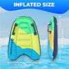 Premium Kids Inflatable Boogie Board Lightweight Swimming Floating Surfboard for Beach & Pool Fun Durable Inflatable Bodyboard for Wave Riding Summer Pool Floats & Beach Toys (Multicolor) view 4