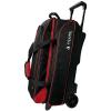 Pyramid Prime Triple Roller Bowling Bag (Black/Red) view 1