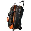 Pyramid Prime Triple Roller Bowling Bag (Black/Orange) view 1