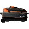 Pyramid Prime Triple Roller Bowling Bag (Black/Orange) view 2