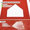 Baseball Training Mat,Heavy-Duty Hitting Mat | Portable Baseball Practice Mat, Anti-Slip Softball Training Turf for Indoor Outdoor Floors Garage Backyard view 4