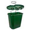 Do It Tennis Douglas Pickleball Court Post Mount Caddy (Green) view 1